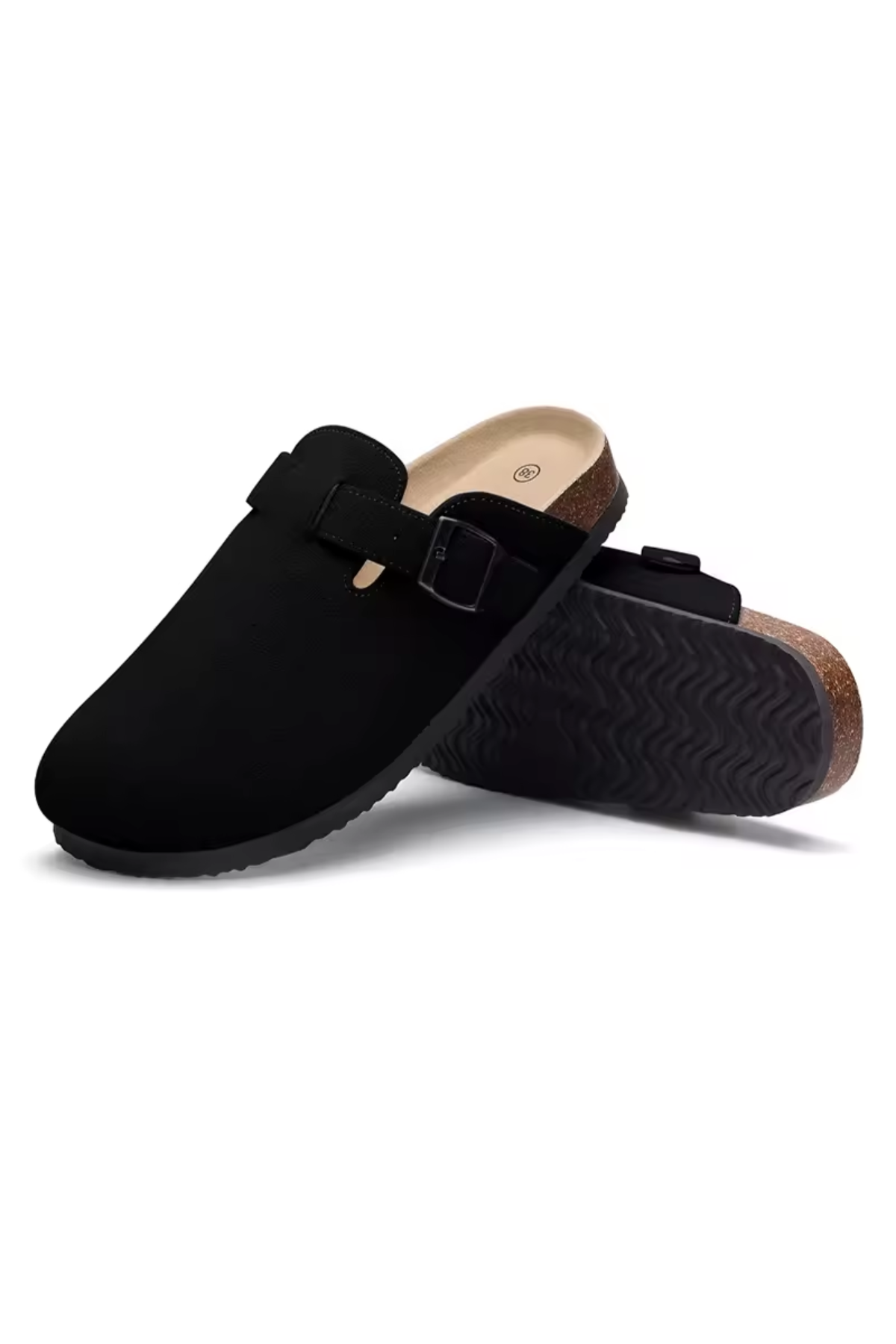 LUNATON BLACK CLOGS