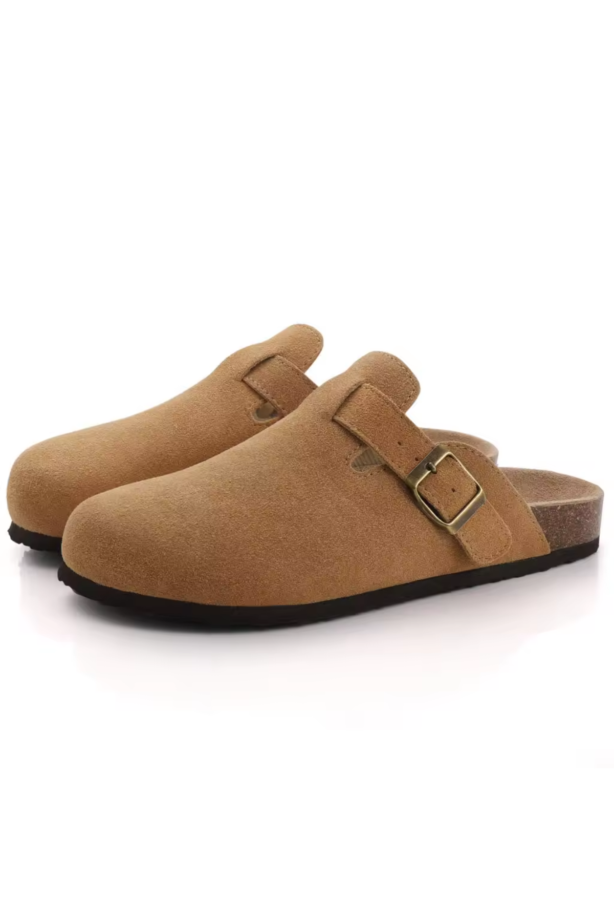 LUNATON TAUPE CLOGS