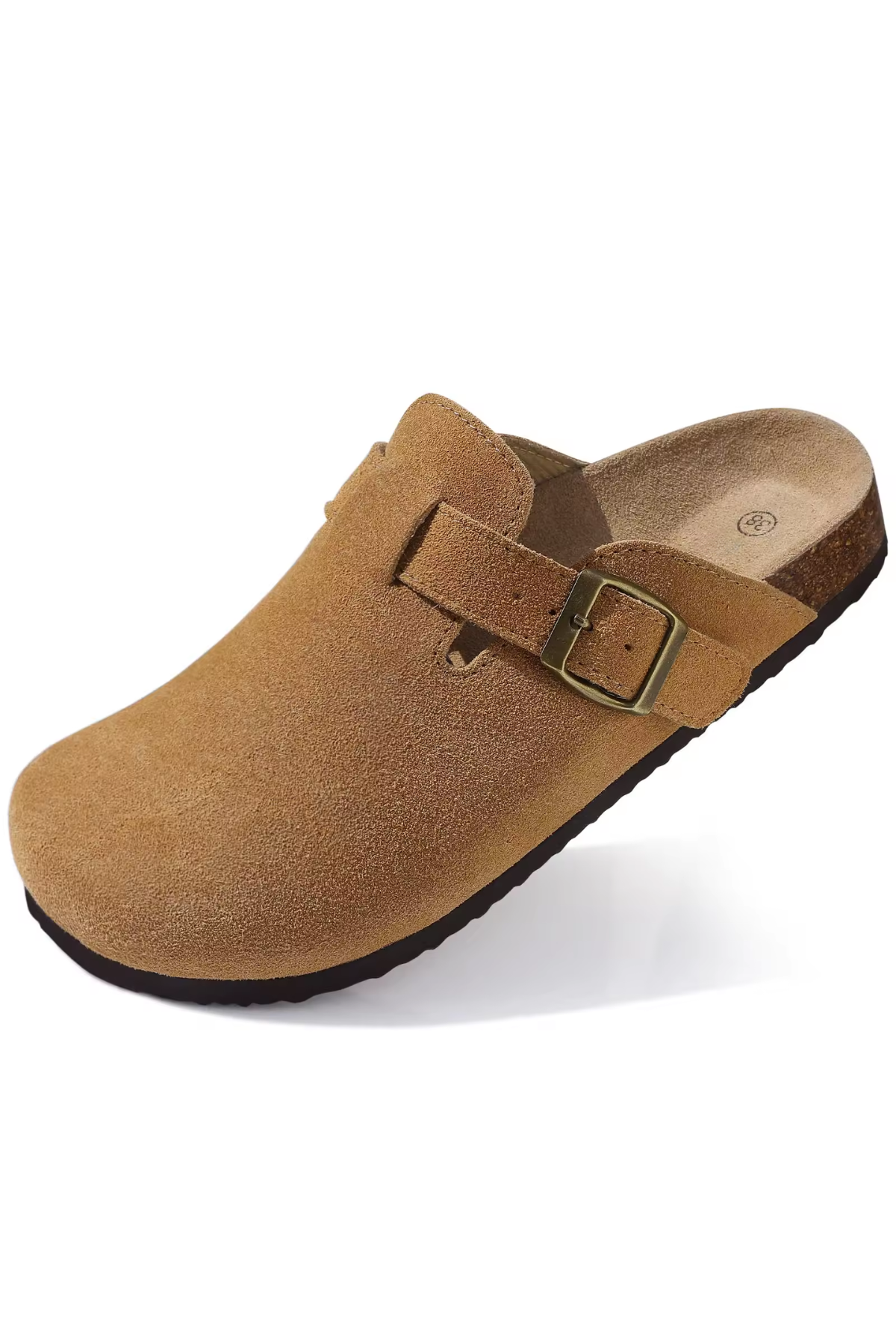 LUNATON TAUPE CLOGS